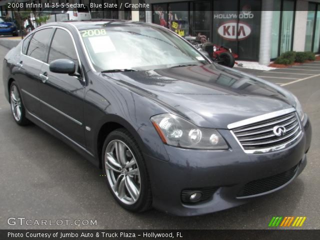 2008 Infiniti M 35 S Sedan in Blue Slate