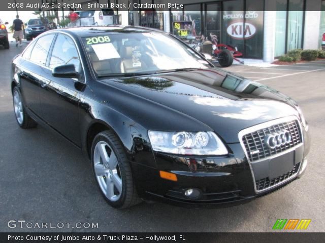 2008 Audi A6 3.2 Sedan in Brilliant Black