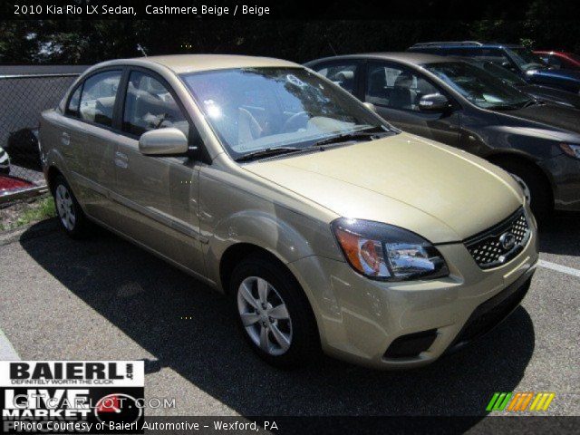 2010 Kia Rio LX Sedan in Cashmere Beige