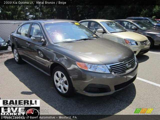 2009 Kia Optima LX in Metal Bronze