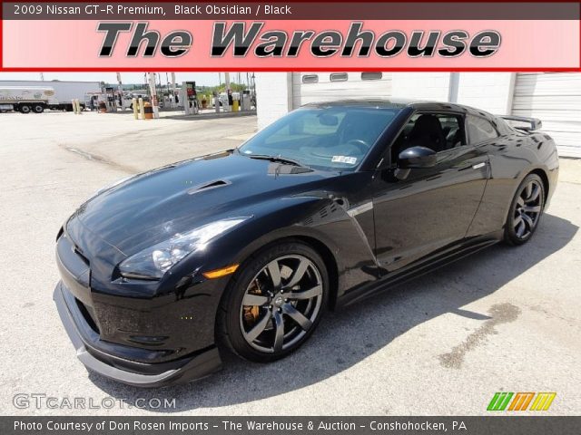 2009 Nissan GT-R Premium in Black Obsidian