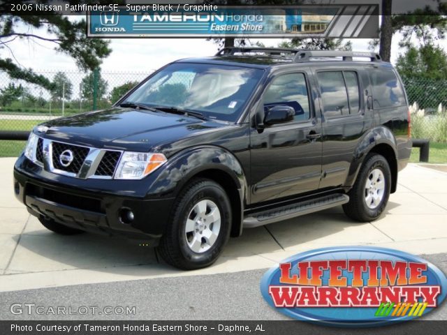 Black 2006 nissan pathfinder #6