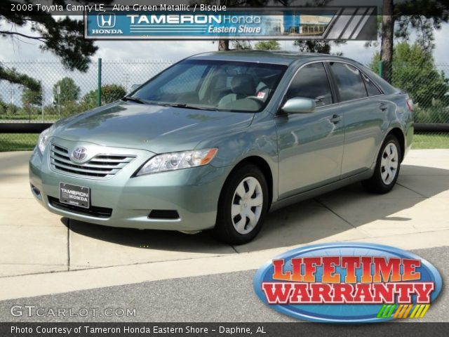 2008 Toyota Camry LE in Aloe Green Metallic