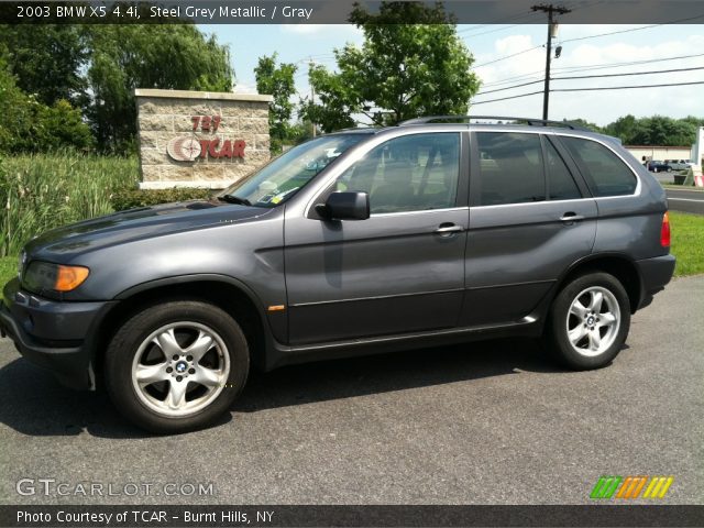 2003 BMW X5 4.4i in Steel Grey Metallic