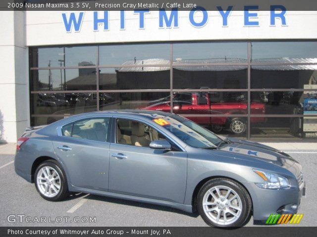 2009 Nissan Maxima 3.5 SV in Precision Gray Metallic