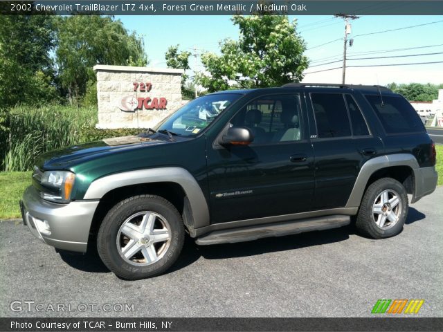 2002 Chevrolet TrailBlazer LTZ 4x4 in Forest Green Metallic