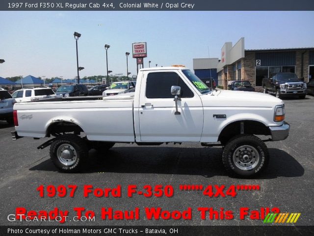 1997 Ford F350 XL Regular Cab 4x4 in Colonial White