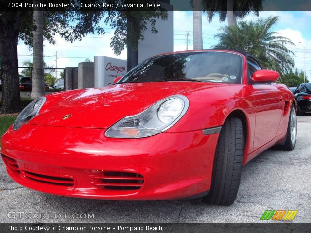 2004 Porsche Boxster S in Guards Red