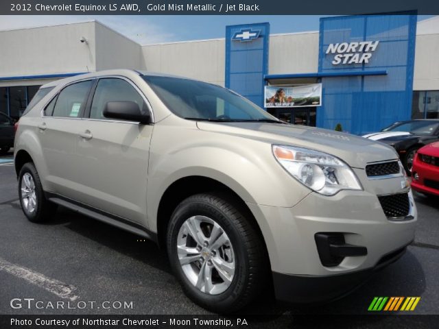 2012 Chevrolet Equinox LS AWD in Gold Mist Metallic