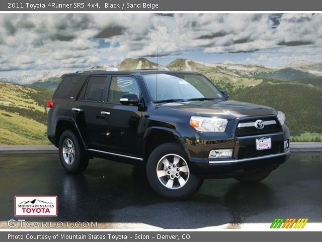 2011 Toyota 4Runner SR5 4x4 in Black