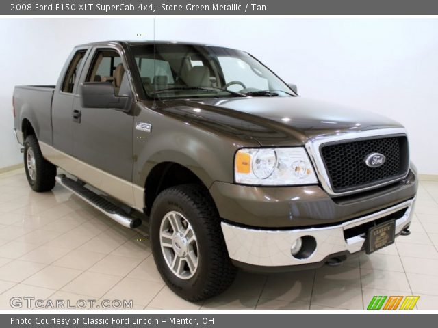 2008 Ford F150 XLT SuperCab 4x4 in Stone Green Metallic