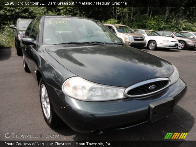 1998 Ford Contour SE in Dark Green Satin Metallic