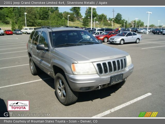 2001 Jeep Grand Cherokee Limited 4x4 in Silverstone Metallic