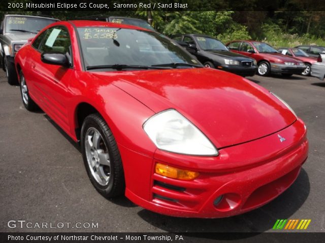 2003 Mitsubishi Eclipse GS Coupe in Saronno Red