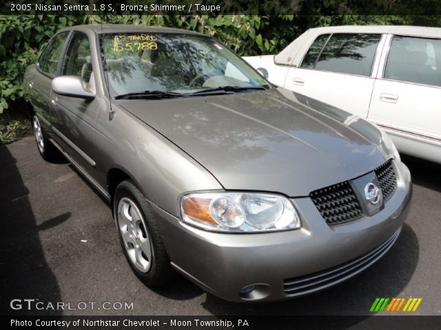 2005 Nissan Sentra 1.8 S in Bronze Shimmer