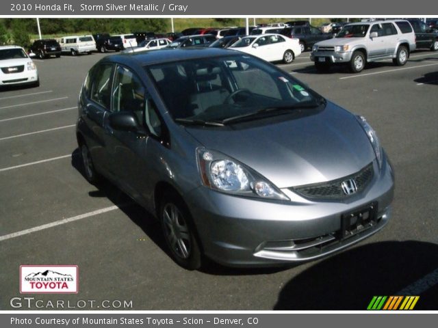 2010 Honda Fit  in Storm Silver Metallic