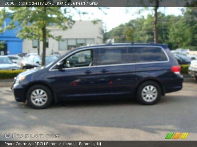 2008 Honda Odyssey EX-L in Baltic Blue Pearl
