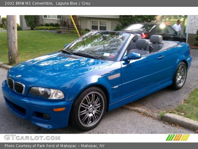 2002 BMW M3 Convertible in Laguna Blue