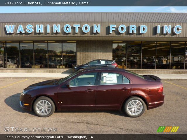 2012 Ford Fusion SEL in Cinnamon Metallic