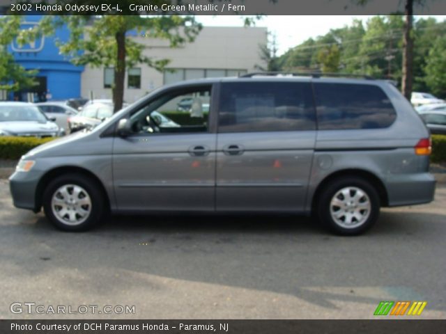 2002 Honda Odyssey EX-L in Granite Green Metallic