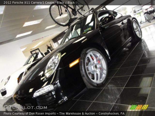 2012 Porsche 911 Carrera S Coupe in Black