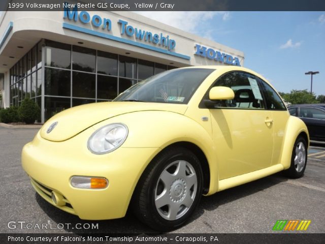 1999 Volkswagen New Beetle GLS Coupe in Yellow