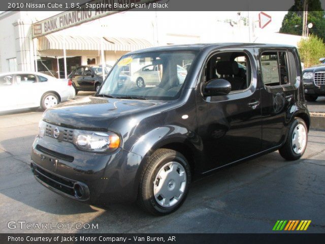 2010 Nissan Cube 1.8 S in Sapphire Black Pearl