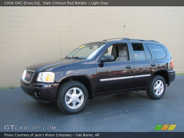 2008 GMC Envoy SLE in Dark Crimson Red Metallic