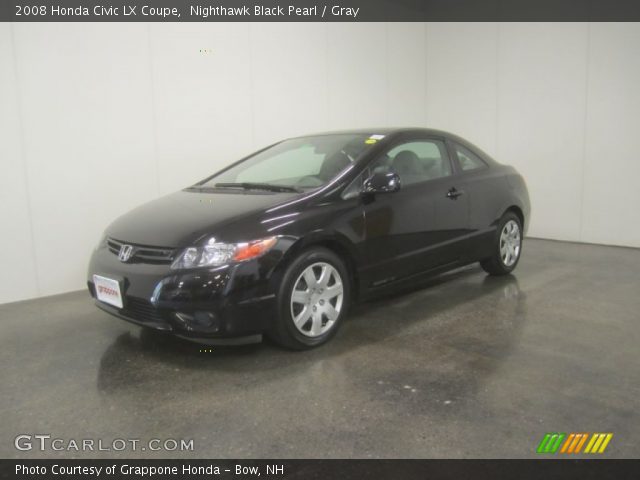 2008 Honda Civic LX Coupe in Nighthawk Black Pearl