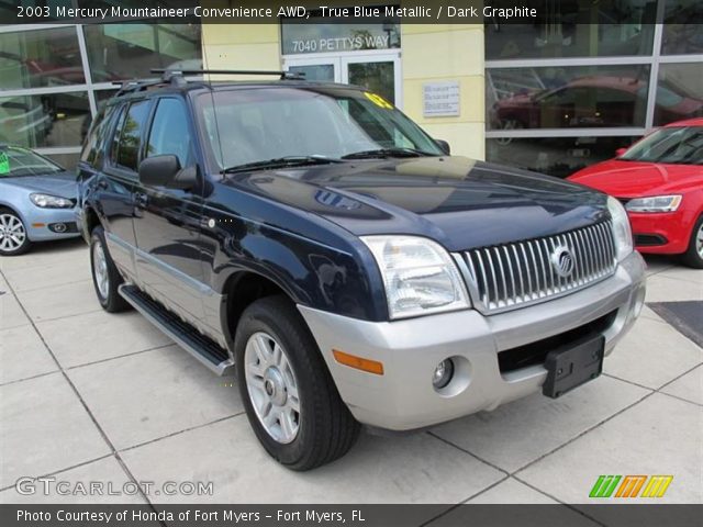 2003 Mercury Mountaineer Convenience AWD in True Blue Metallic