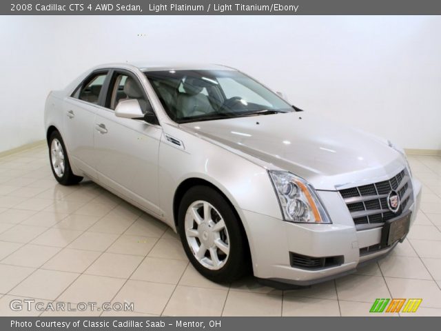 2008 Cadillac CTS 4 AWD Sedan in Light Platinum