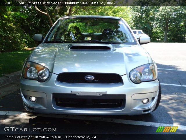 2005 Subaru Impreza WRX Sedan in Platinum Silver Metallic