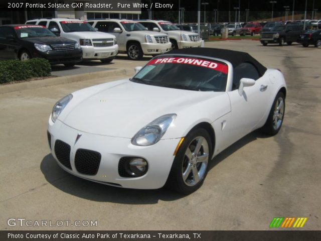2007 Pontiac Solstice GXP Roadster in Pure White