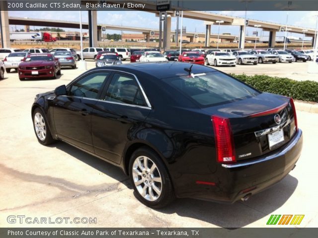 2008 Cadillac CTS Sedan in Black Raven