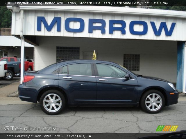 2008 Chrysler Sebring Limited AWD Sedan in Modern Blue Pearl