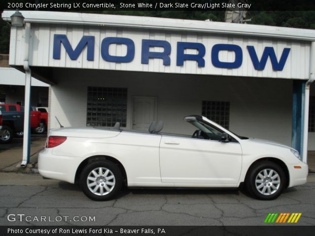 2008 Chrysler Sebring LX Convertible in Stone White
