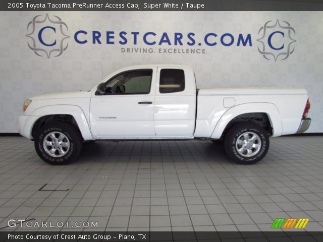 2005 Toyota Tacoma PreRunner Access Cab in Super White