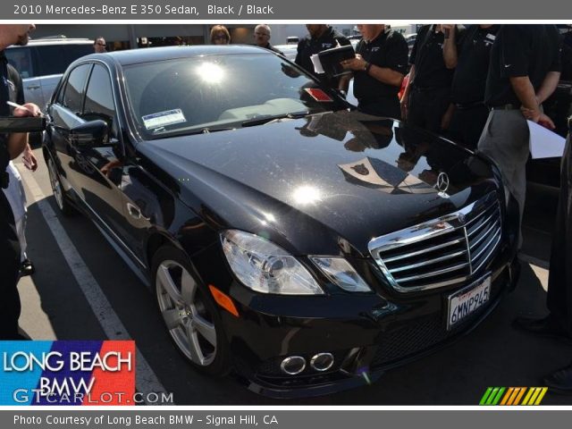 2010 Mercedes-Benz E 350 Sedan in Black