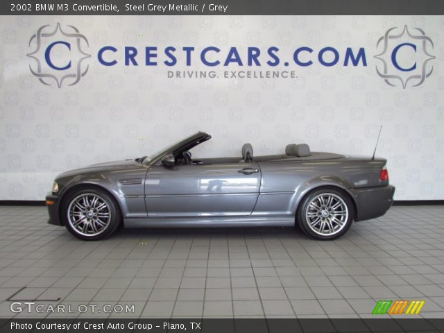2002 BMW M3 Convertible in Steel Grey Metallic