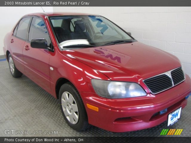 2003 Mitsubishi Lancer ES in Rio Red Pearl