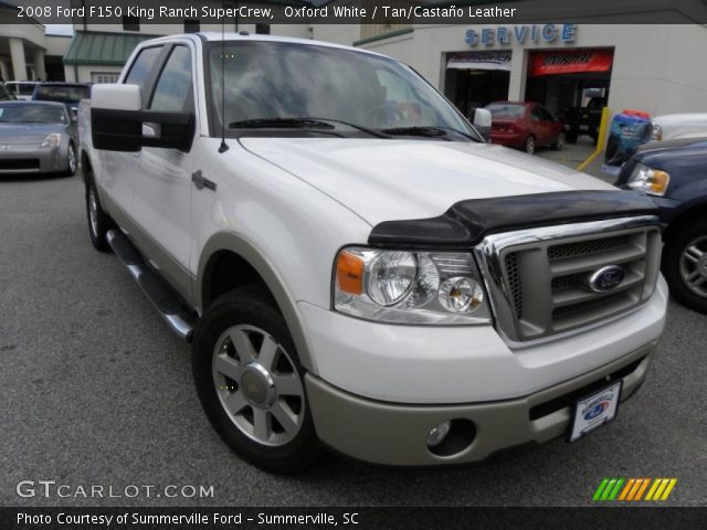 2008 Ford F150 King Ranch SuperCrew in Oxford White