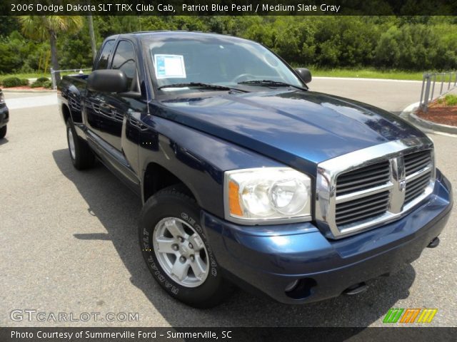 2006 Dodge Dakota SLT TRX Club Cab in Patriot Blue Pearl