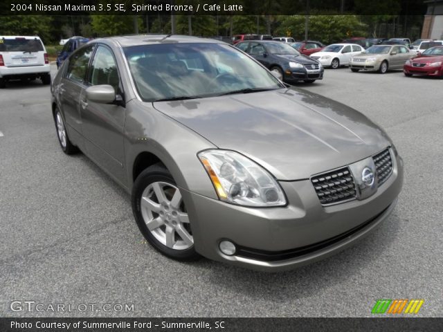 2004 Nissan Maxima 3.5 SE in Spirited Bronze
