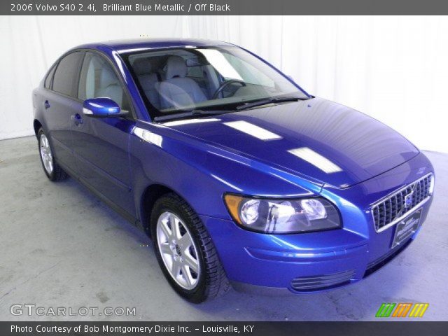 2006 Volvo S40 2.4i in Brilliant Blue Metallic