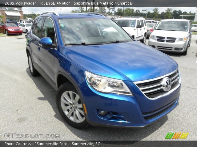 2009 Volkswagen Tiguan SE 4Motion in Sapphire Blue Metallic
