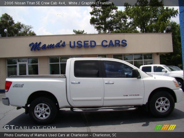 2006 Nissan Titan SE Crew Cab 4x4 in White