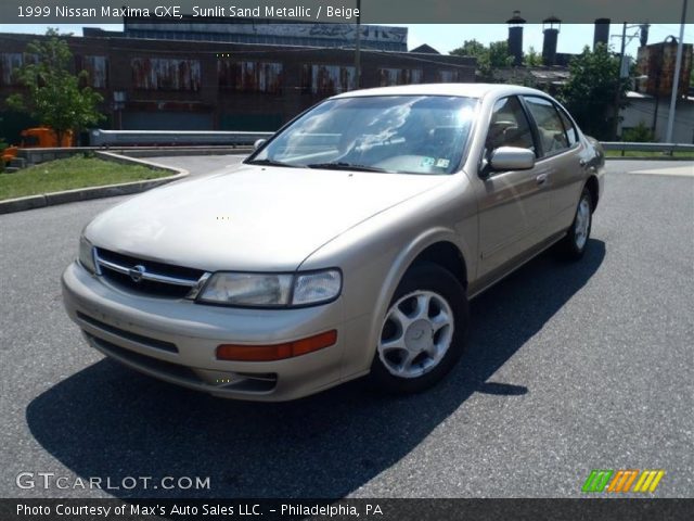 1999 Nissan maxima gxe interior