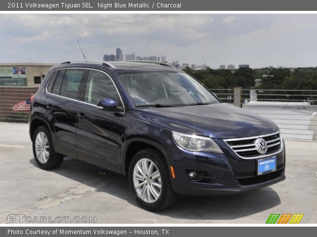 2011 Volkswagen Tiguan SEL in Night Blue Metallic