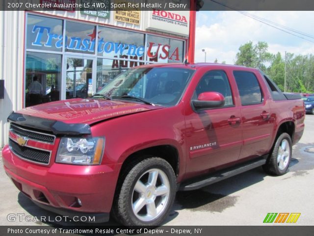 2007 Chevrolet Avalanche LS 4WD in Sport Red Metallic