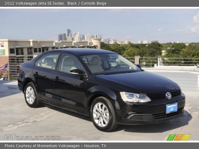 2012 Volkswagen Jetta SE Sedan in Black